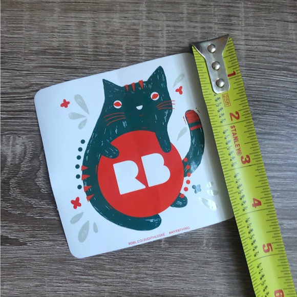 NEW Redbubble Cat Sticker - Picture 1 of 4